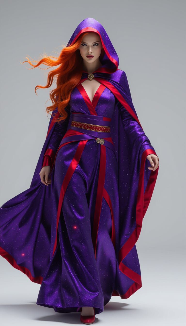 Nebula Celestial Being in Cosmic Film Still