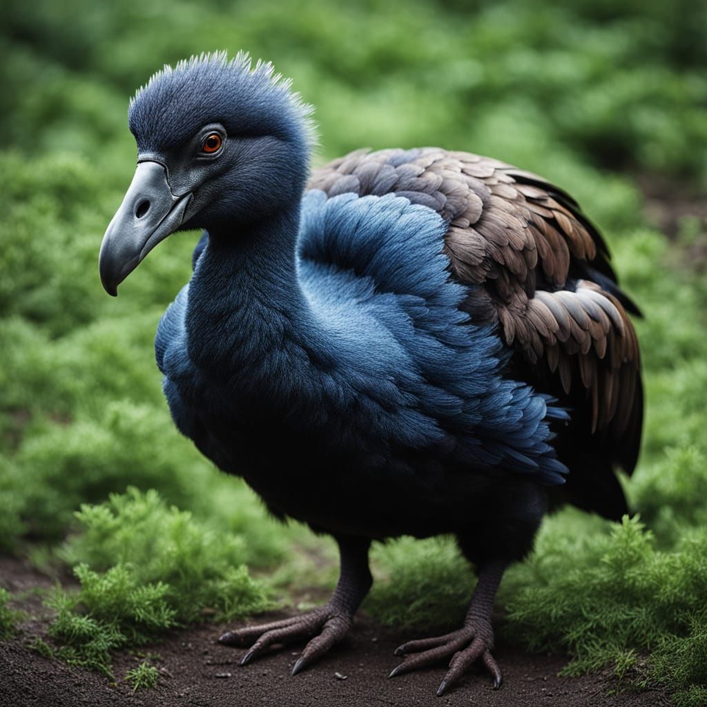 AI Generated Image of a Dodo Bird