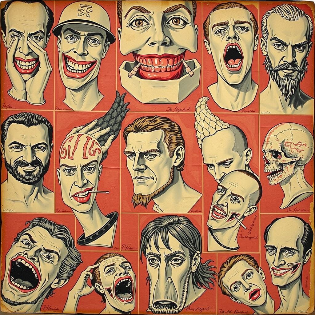 Expressive Sculptures Inspired by Pierre Fauchard's Drawings