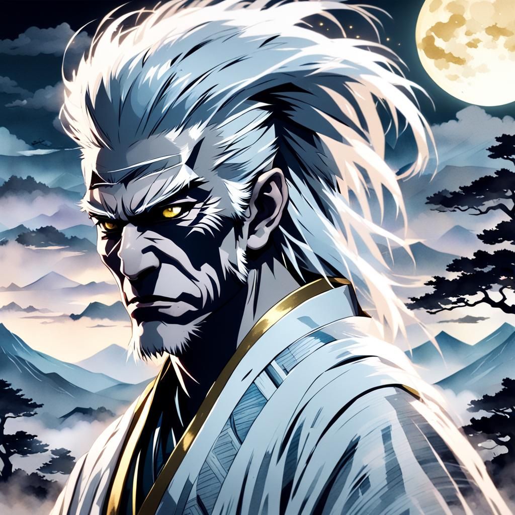 Gojo in Vaporous Watercolor Japanese Landscape