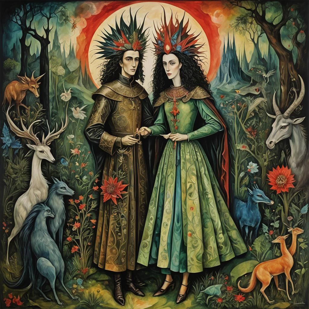 Paladin, exciting, beautiful, dynamic, glade, captivating, f...