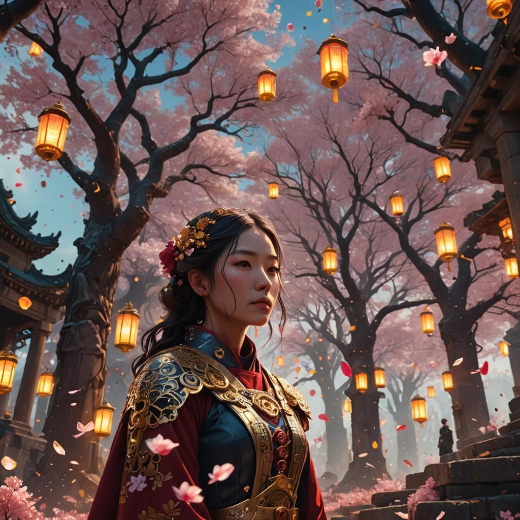 Clockwork Forest: Surreal Fantasy Concept Art