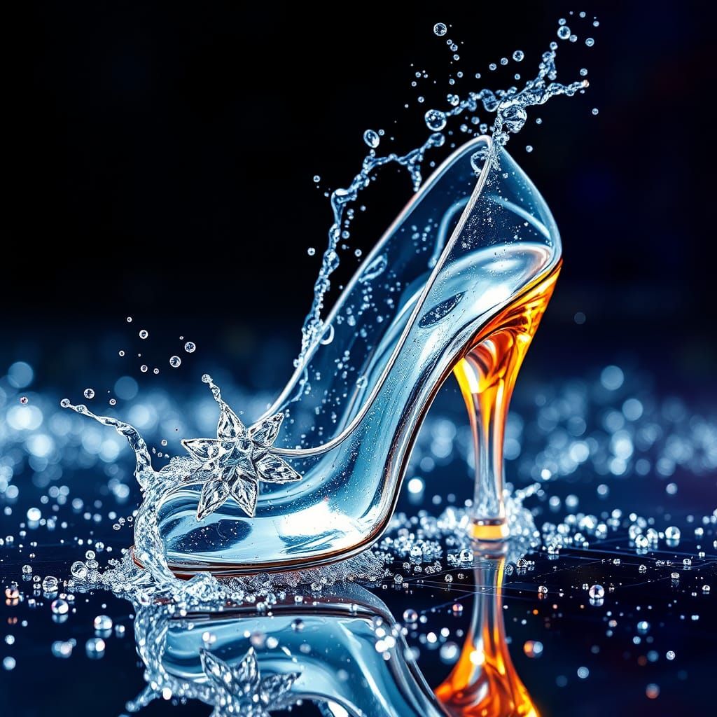 Cinderella 's glass slipper