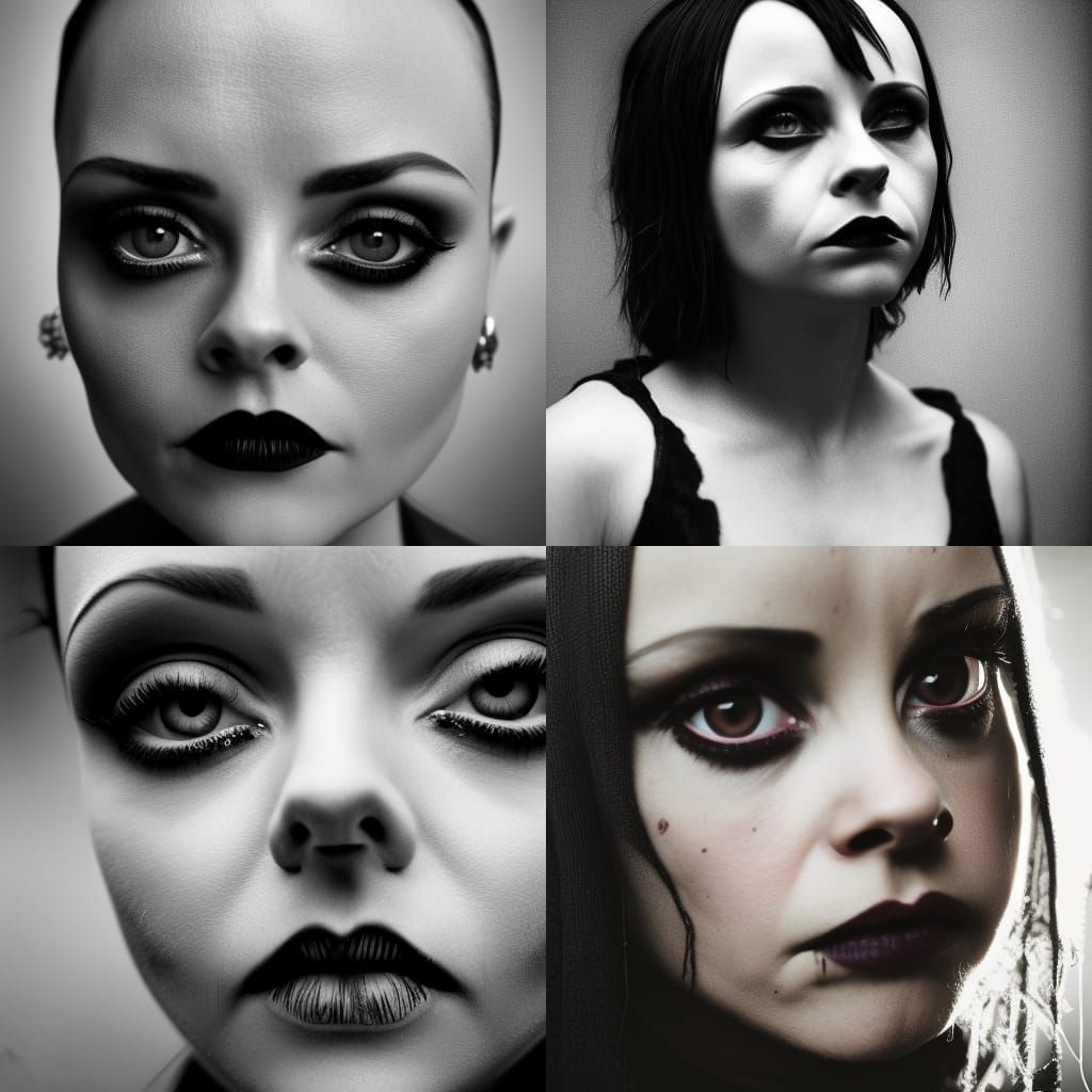 Gothic Portrait in Style of Lee Jeffries