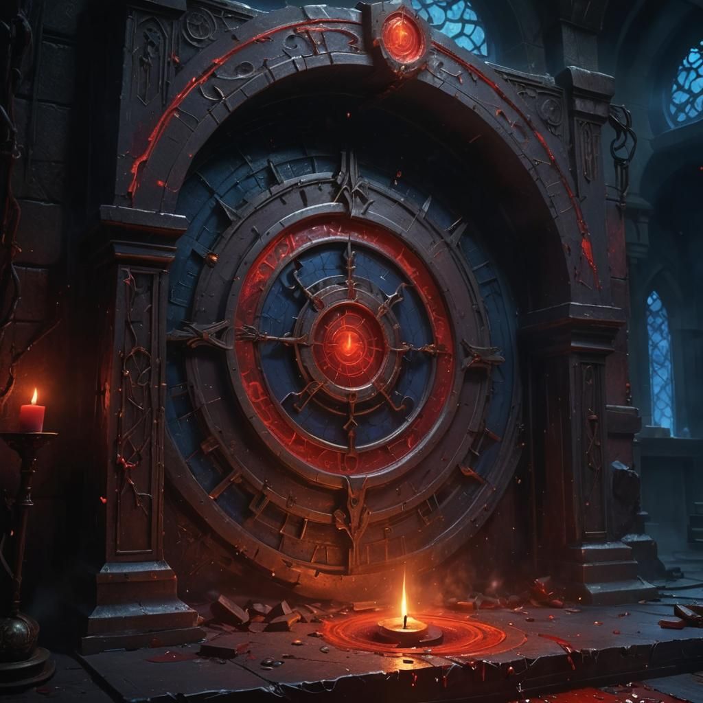 Dark Fantasy Laboratory Portal to the Shadowfell