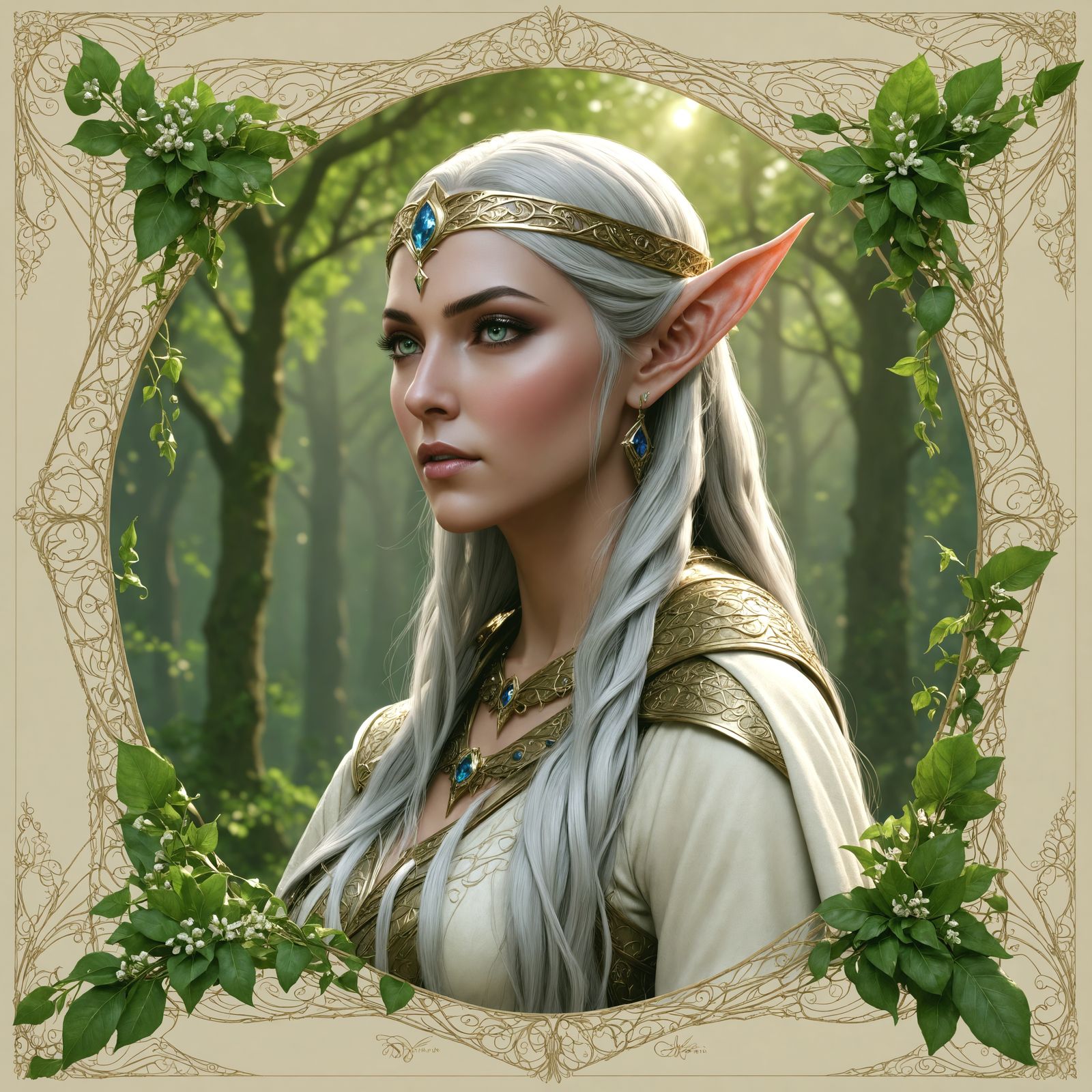 Farna the elvish queen of Satyran was well known for her beauty, wisdom, and grace. She ruled her kingdom with a fair an...