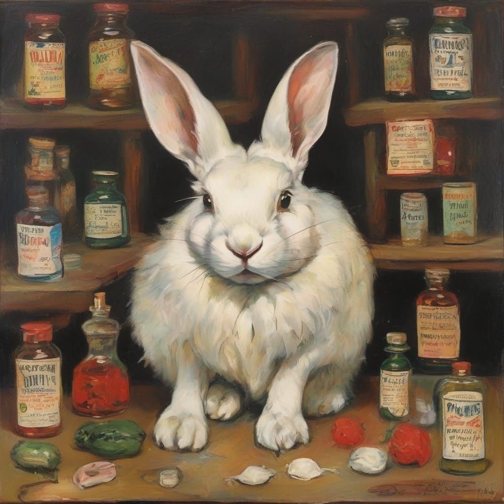 Whimsical Alchemy in Artistic Fusion