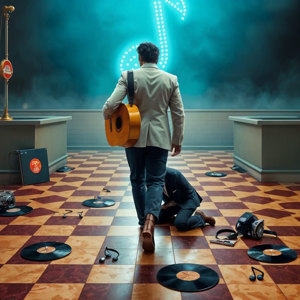 Elvis Presley's Musical Footsteps in the 1950s