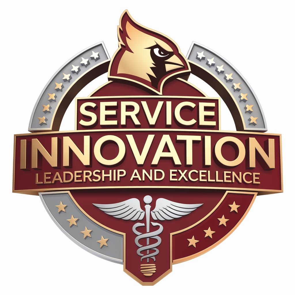 Modern 3D Logo for Healthcare Leadership and Innovation