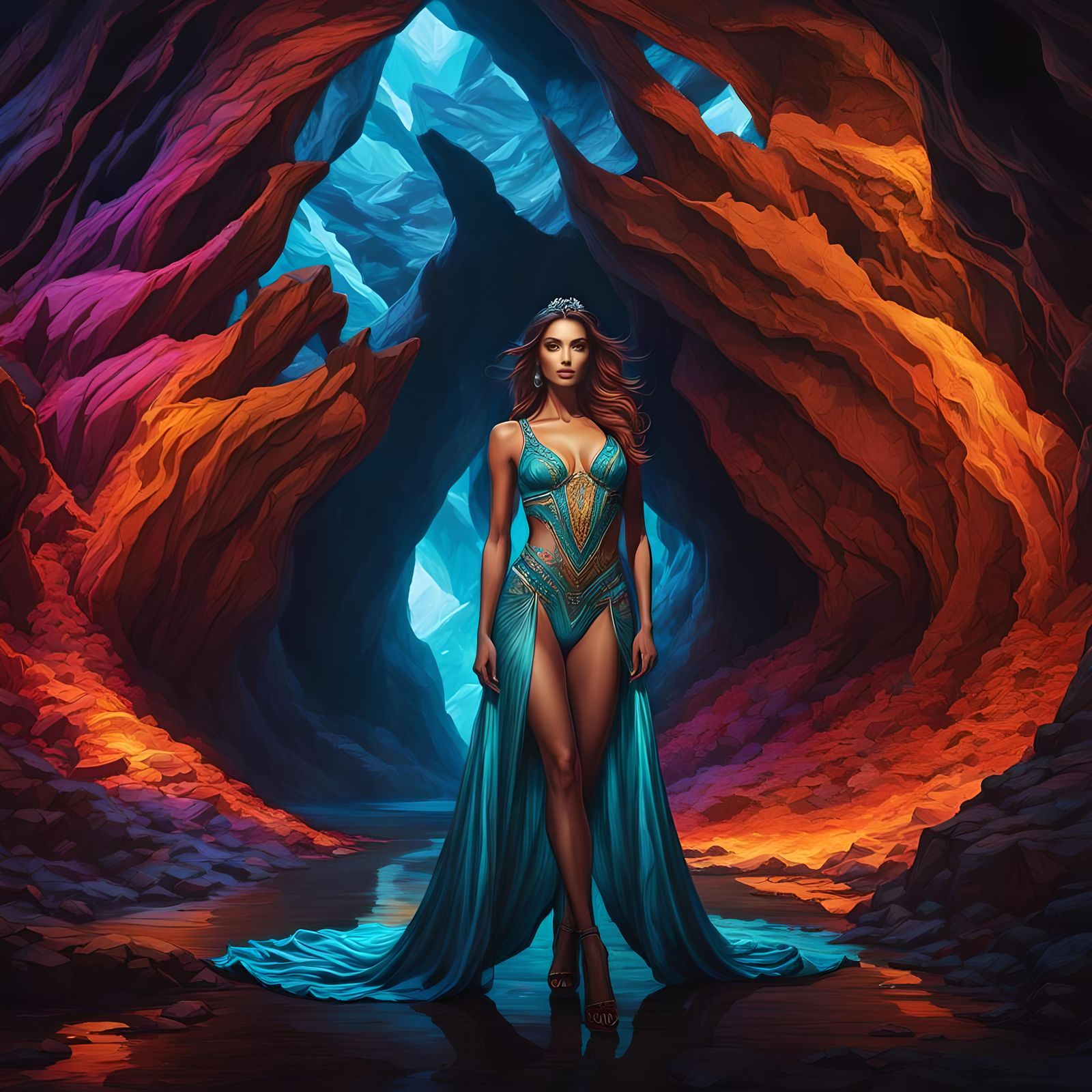 Underground lingerie show