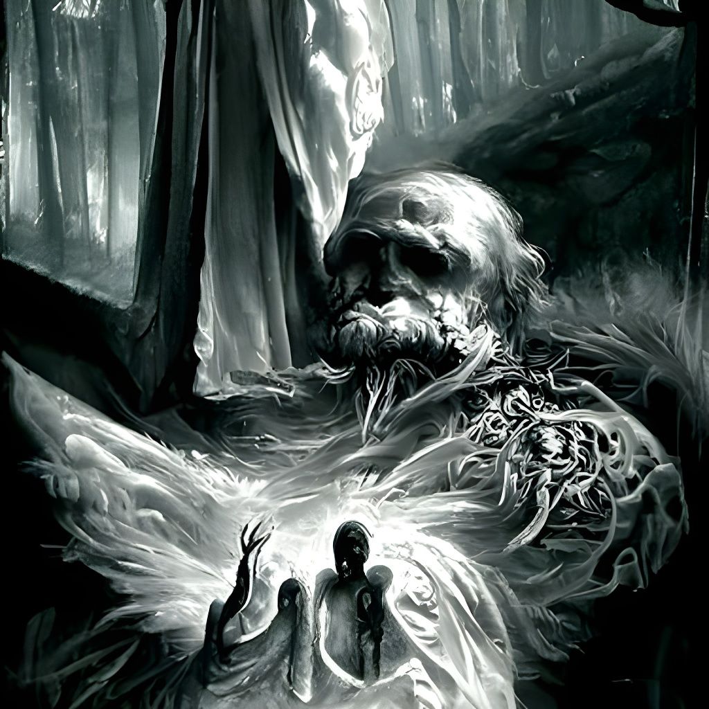 Necrotizing Ego: Rebirth of Identity in Dark Fantasy Style