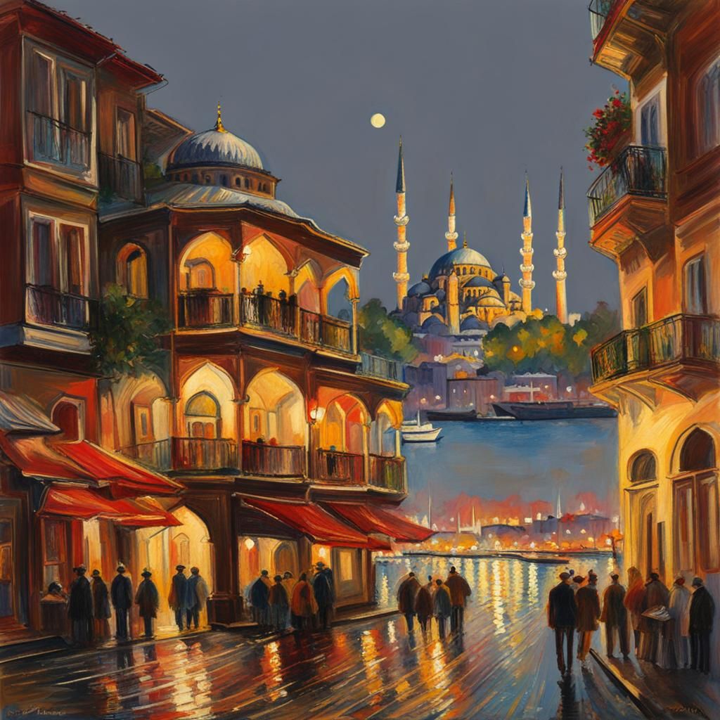 Impressionist View of Istanbul