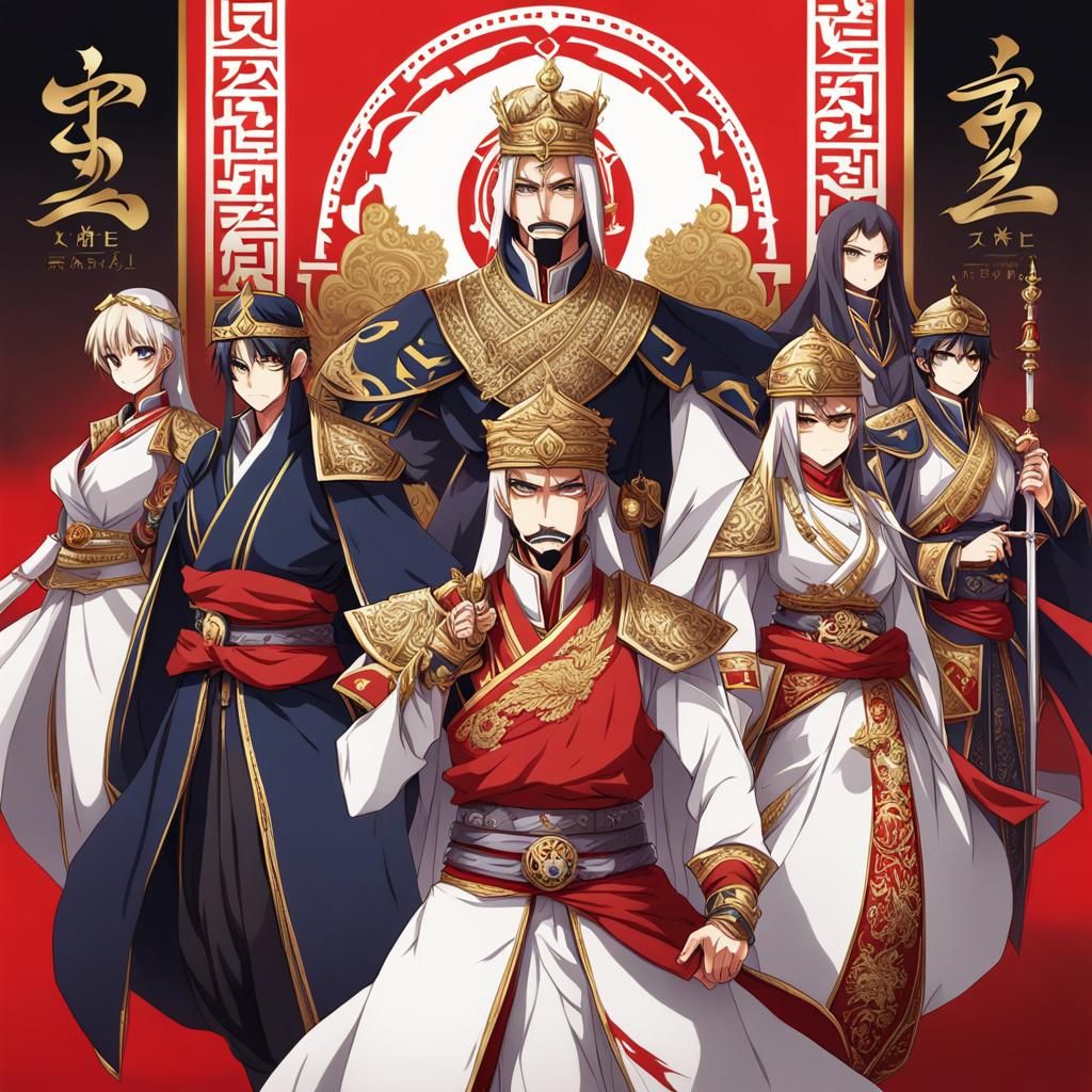 Bahrain Personified: An Anime-Style Kingdom