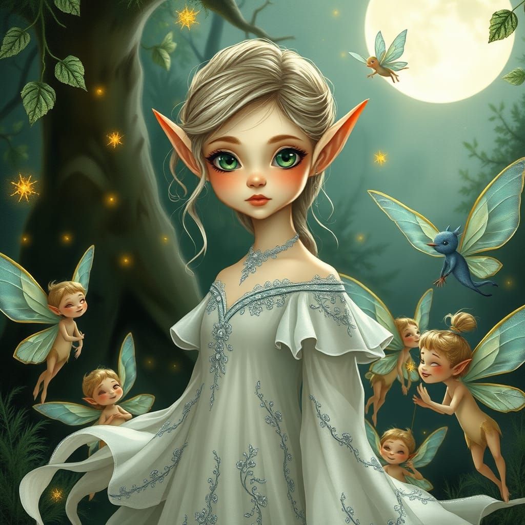 Enchanted Fairy Gathering in Ethereal Whimsy