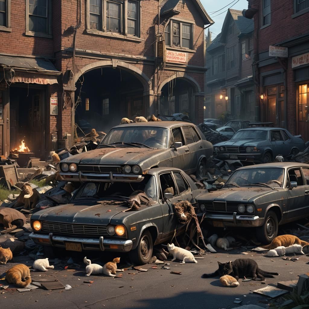 Vanished Cats and Ominous Teeth: Dark Fantasy Art