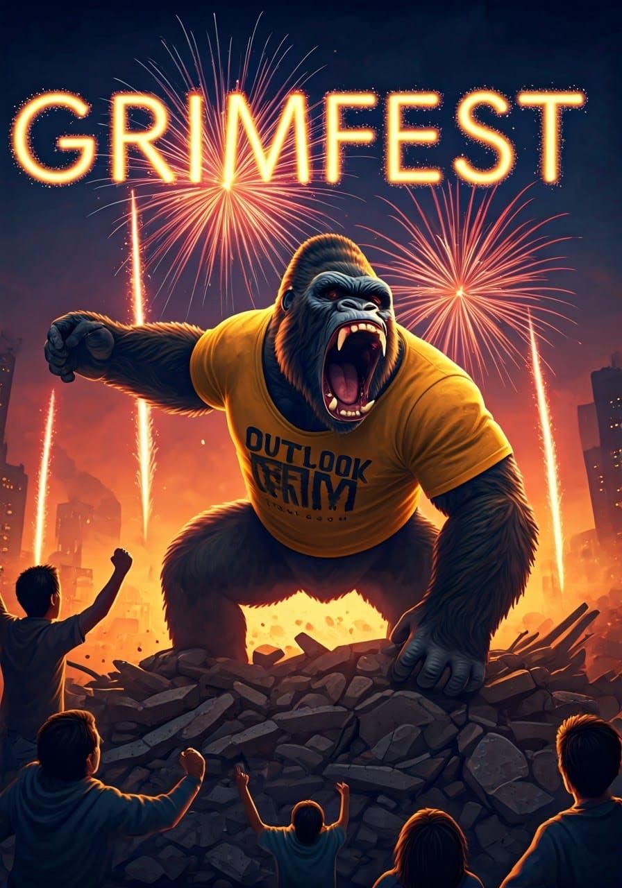 Monster Gorilla at Grimfest