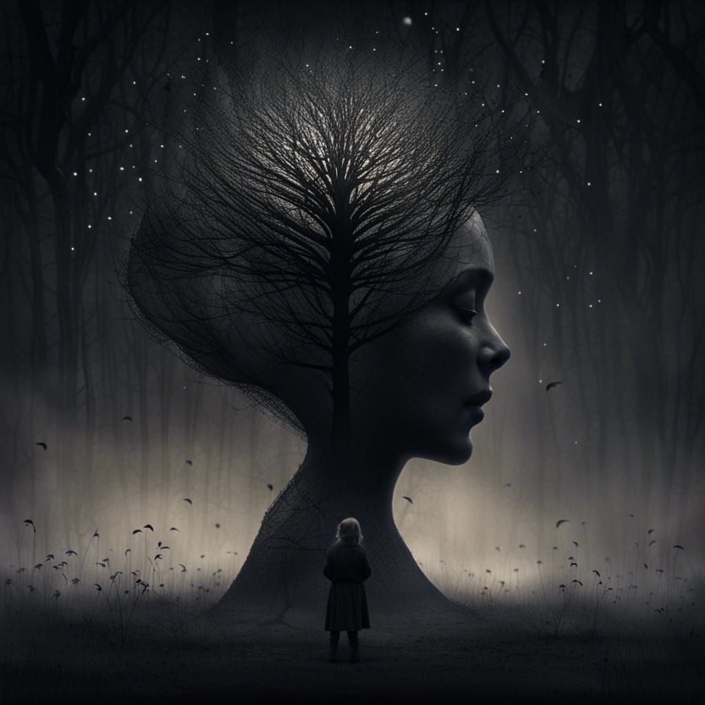 Surreal 'Sound of Silence' Abstract Concept Art