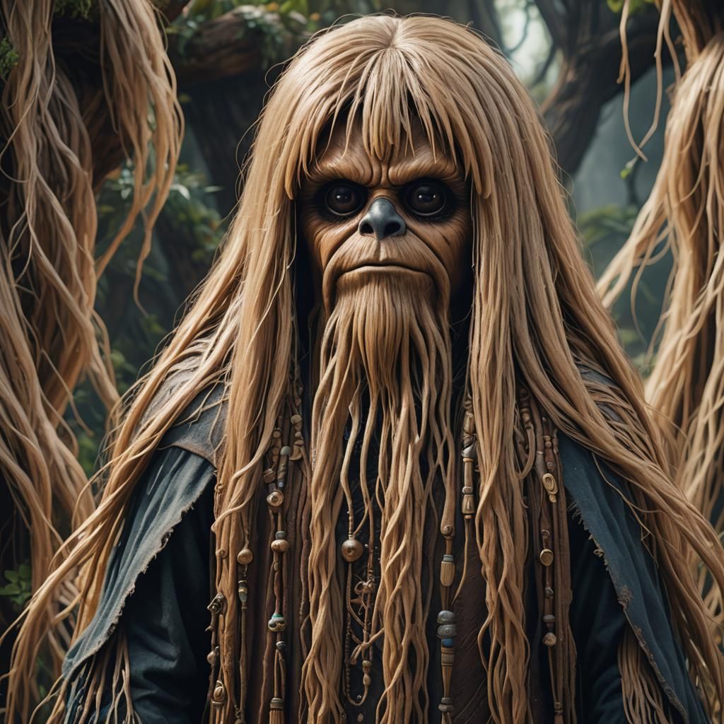 Fantastical Cousin It Matte Painting