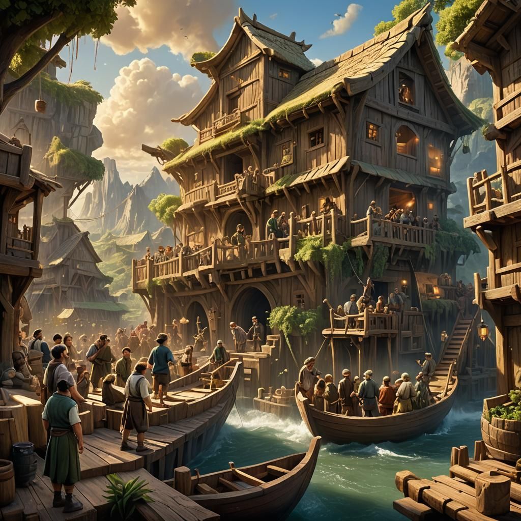 Noah's Ark: Disney-Inspired Mockery and Determination