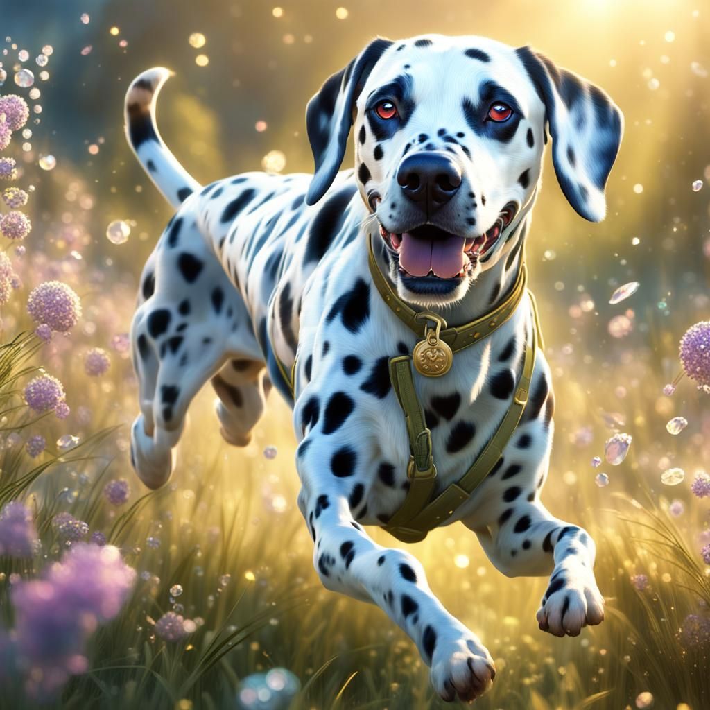 Dalmatian dog