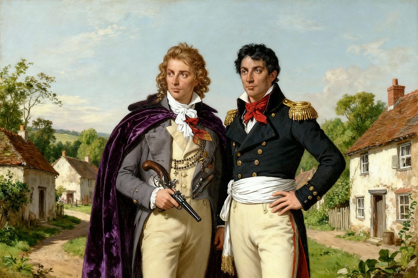 Generals D'Elbee and Cathelineau Side By Side