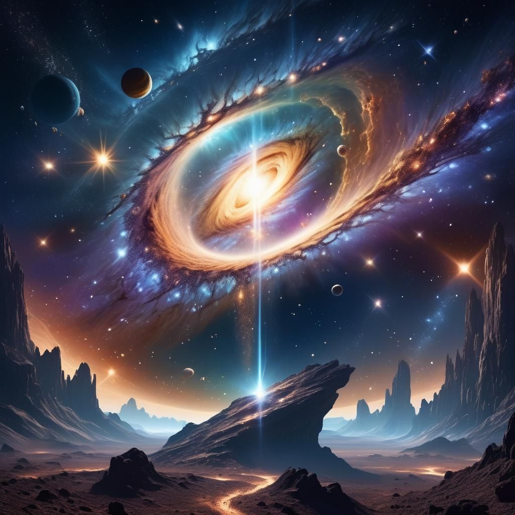 Spectacular Space Tear from Astral Dust