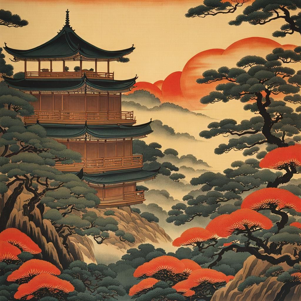 Mosquito Hosts Weekend, Itō Jakuchū Style