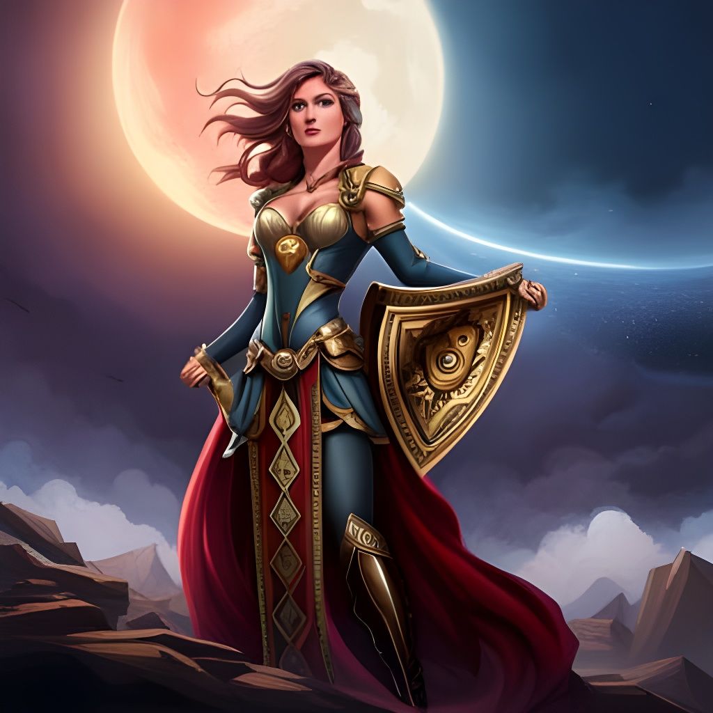 Nordic Valkyrie Goddess Freya