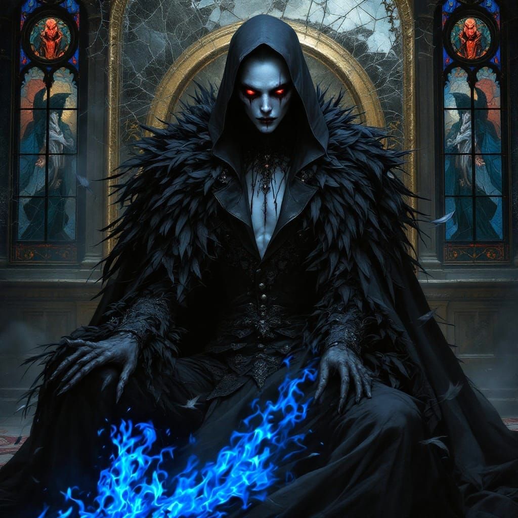 Baroque Demon Prince in Gothic Splendor