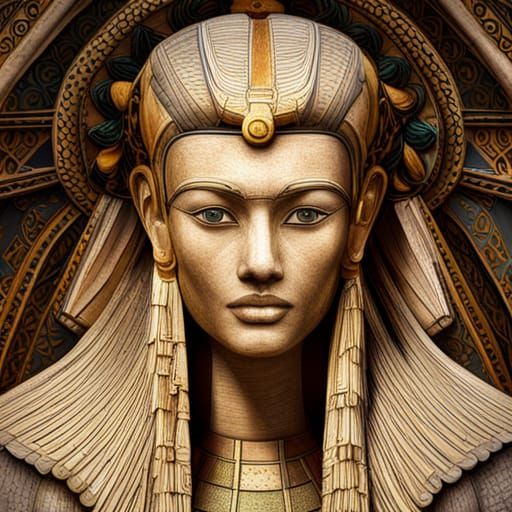 Hyperrealistic Ancient Egypt Art with Intricate Details