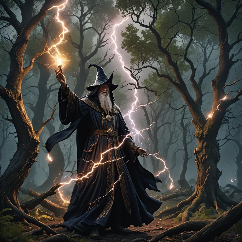 Dark Wizard conjuring