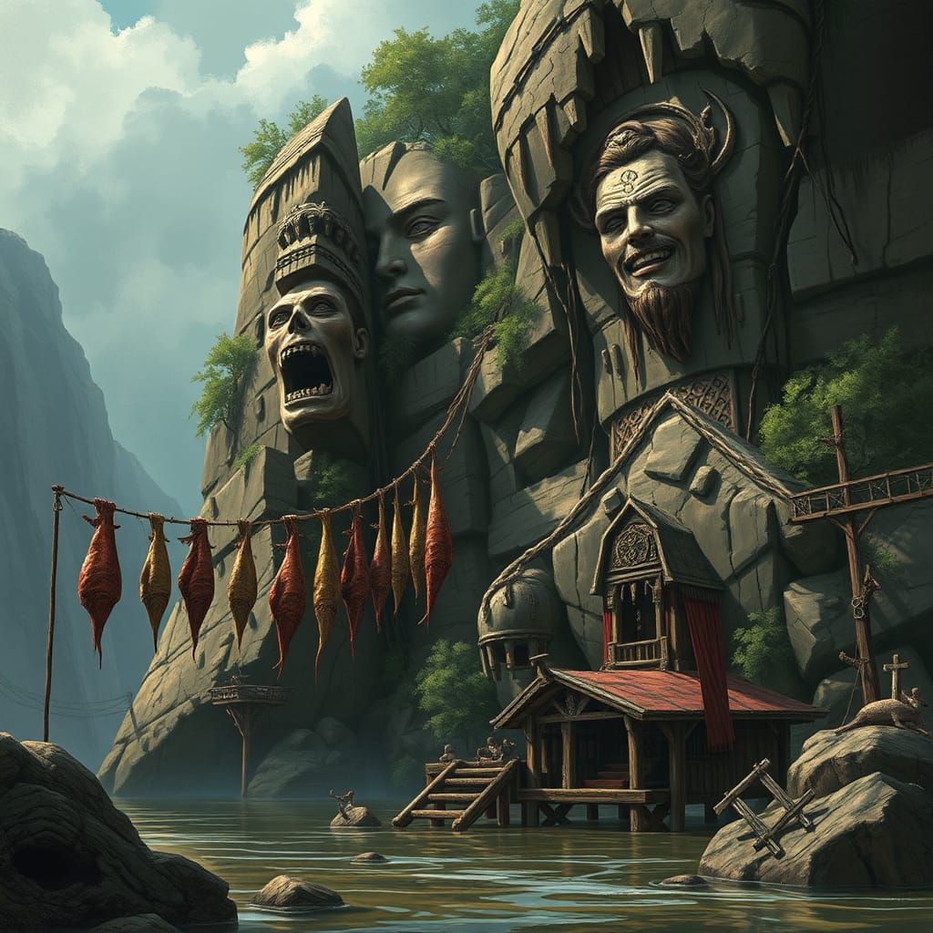 Flooding of Failed Hoverings: Gutted Nagas and Colossal Face...