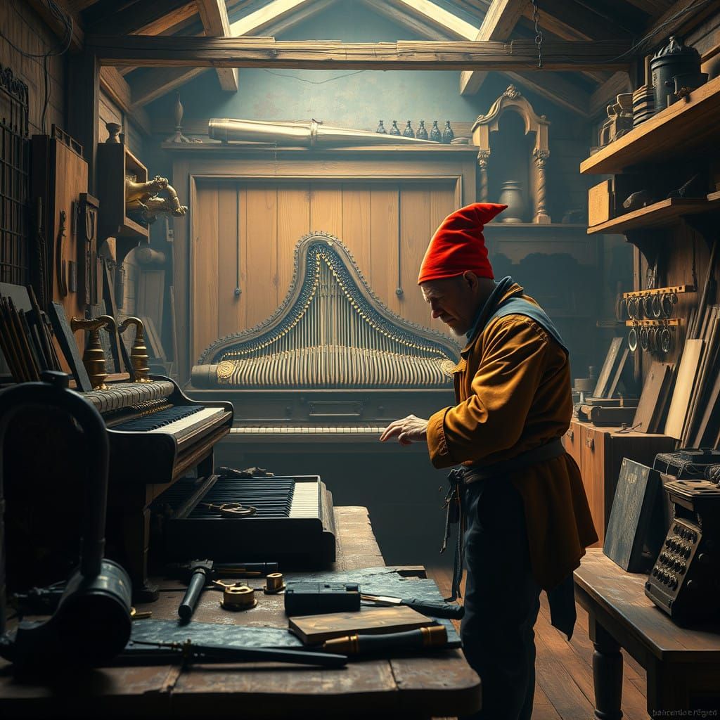 Inventing Genius Creates First Piano Forte in Milan Workshop