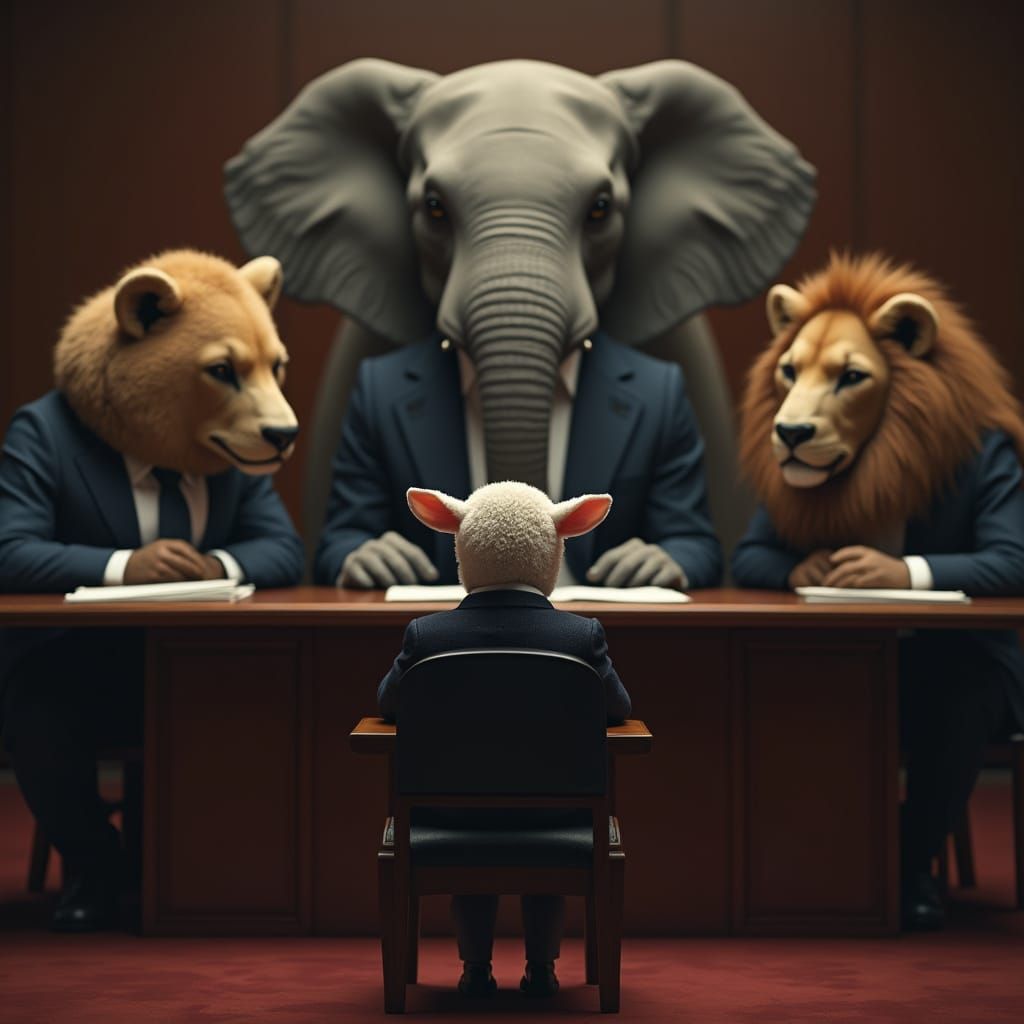 Timid Lamb Faces Interview Panel