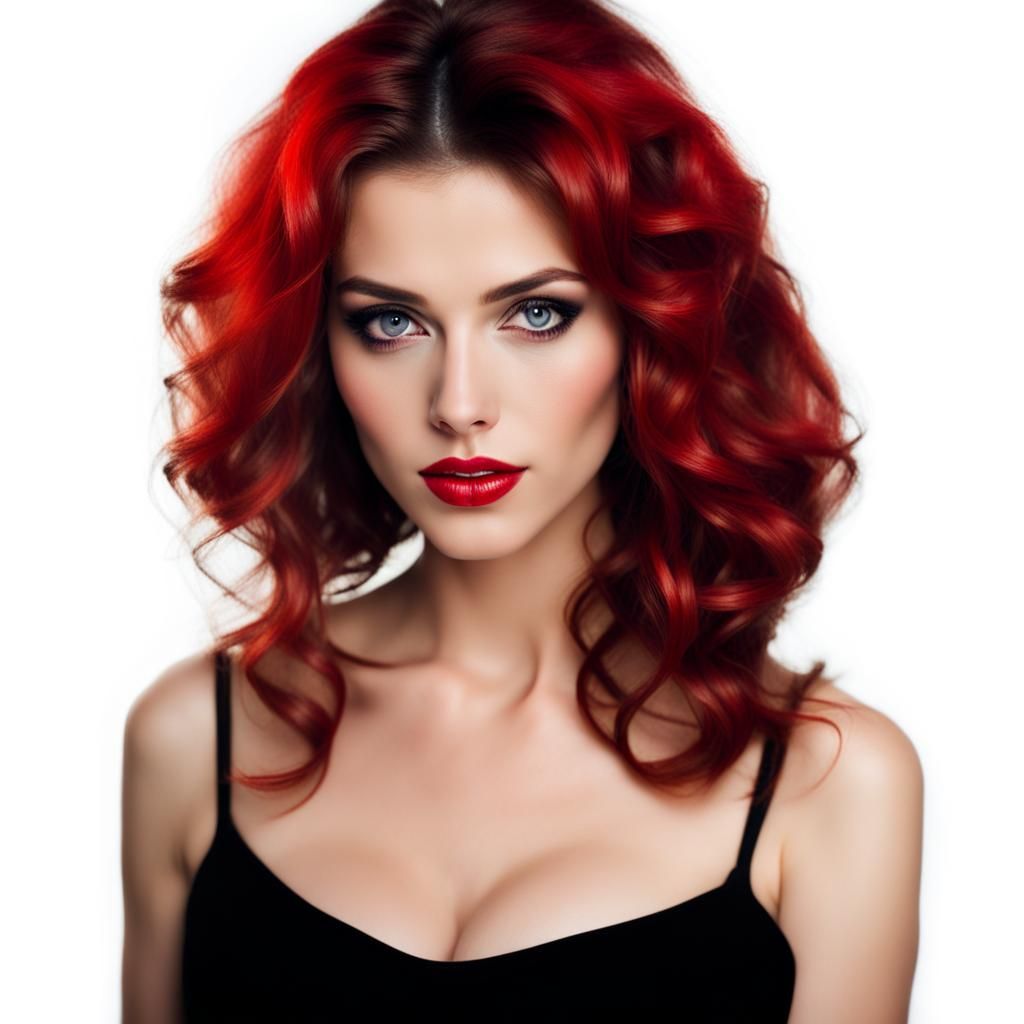 Elegant Portrait of a Beautiful Woman