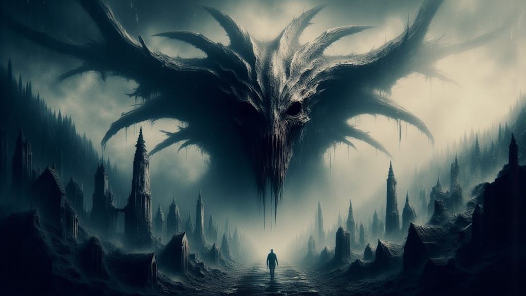 Ancient Alien Skull Emerges from Eerie Mist