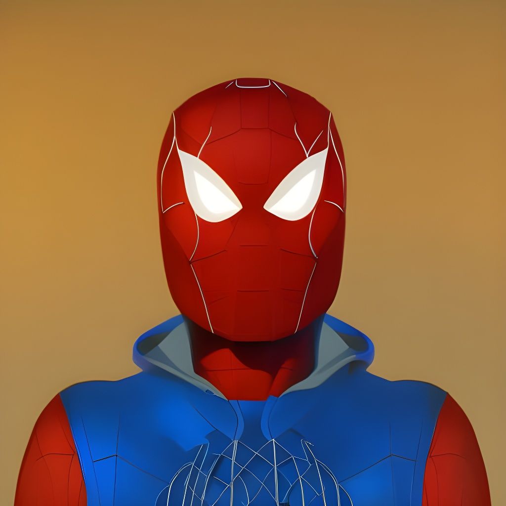 Scarlet Spider Fantasy Concept Art in Deep Color
