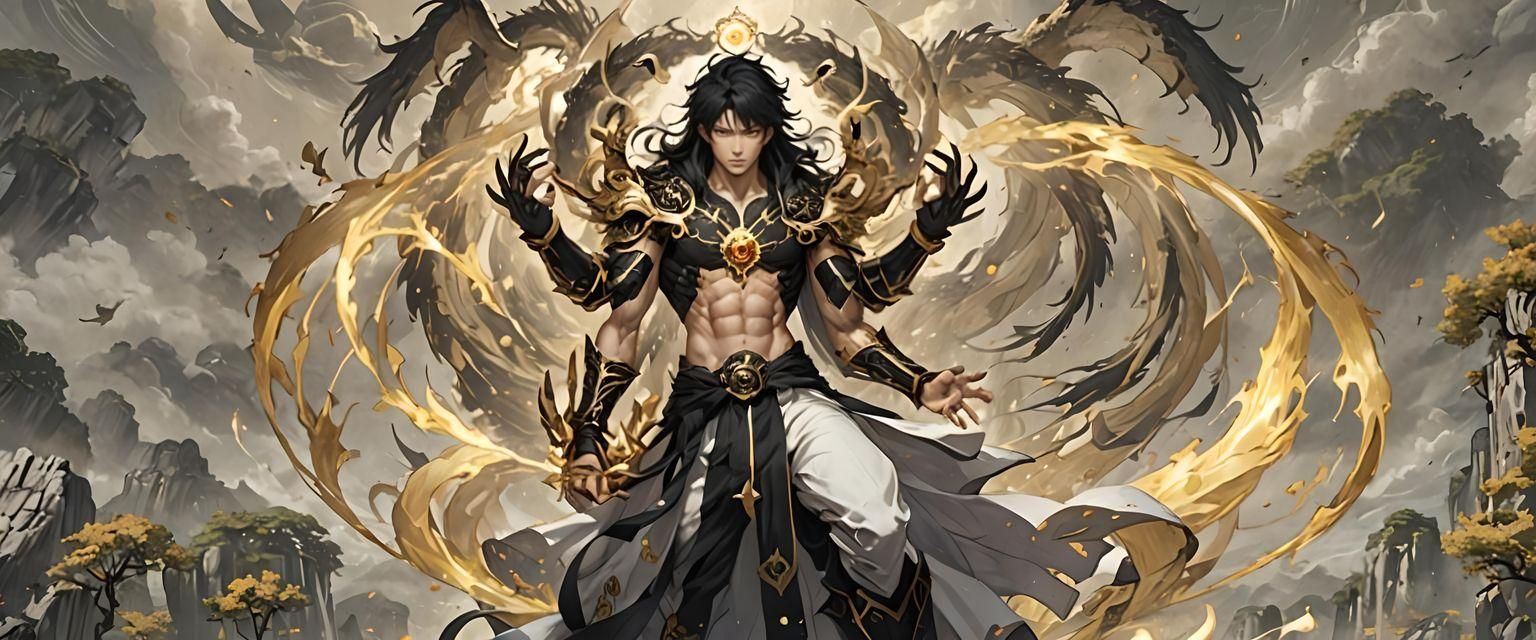 Six-Armed God Embodiment of Yang