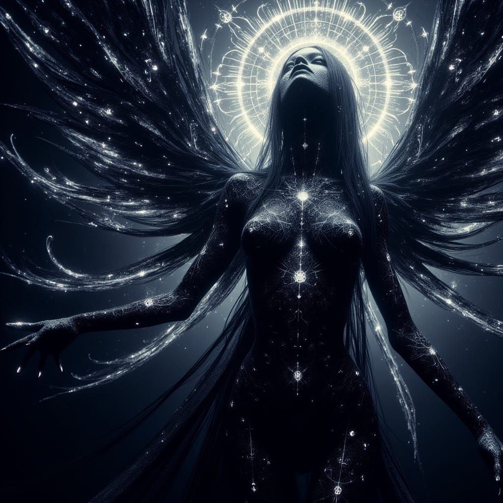 Dark Goddess Descends into High-Tech Galaxy