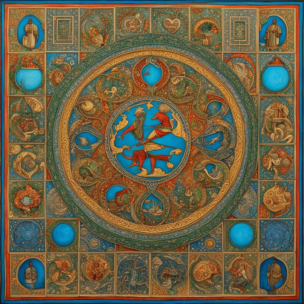 Fantastical Matte Painting in Deep Color