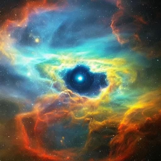 Ethereal Landscape Emanating Mystical Energies in Surrealist...