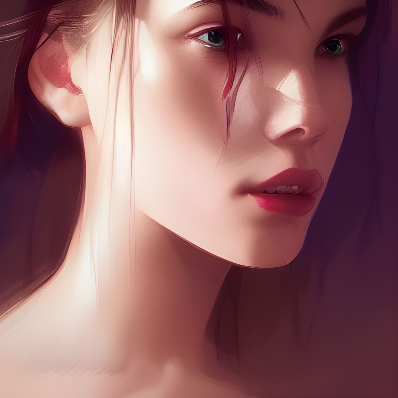 Detailed Portrait with Dynamic Lighting in Unreal Engine 5