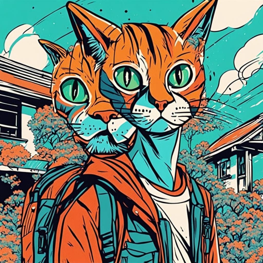 Thai BL Novel Cover in Webtoon Style