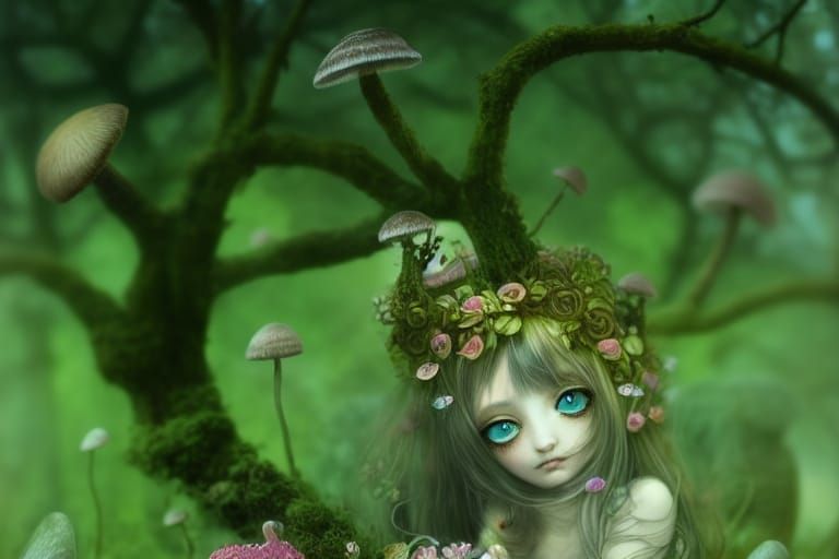 Mushroom fairy