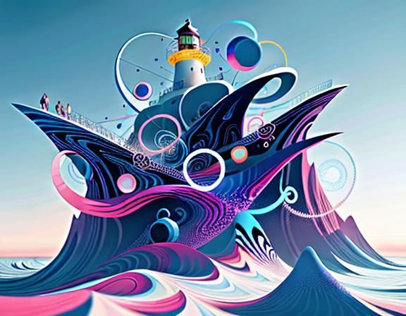 Abstract Flow of Time: Geometric Graphic Score