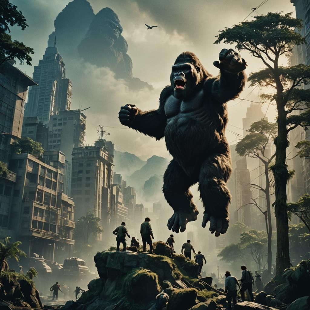 Cinematic King Kong Film Still