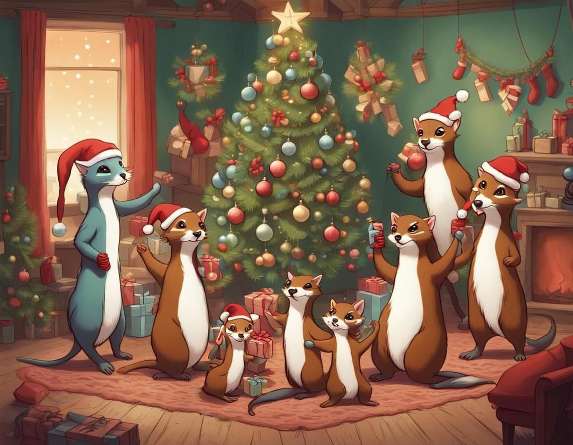 Wishing You A Weasel-y Christmas