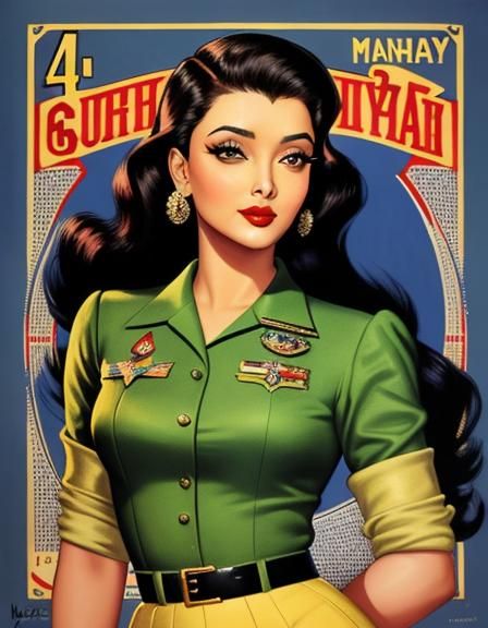 Aishwarya Rai / 40s aesthetic