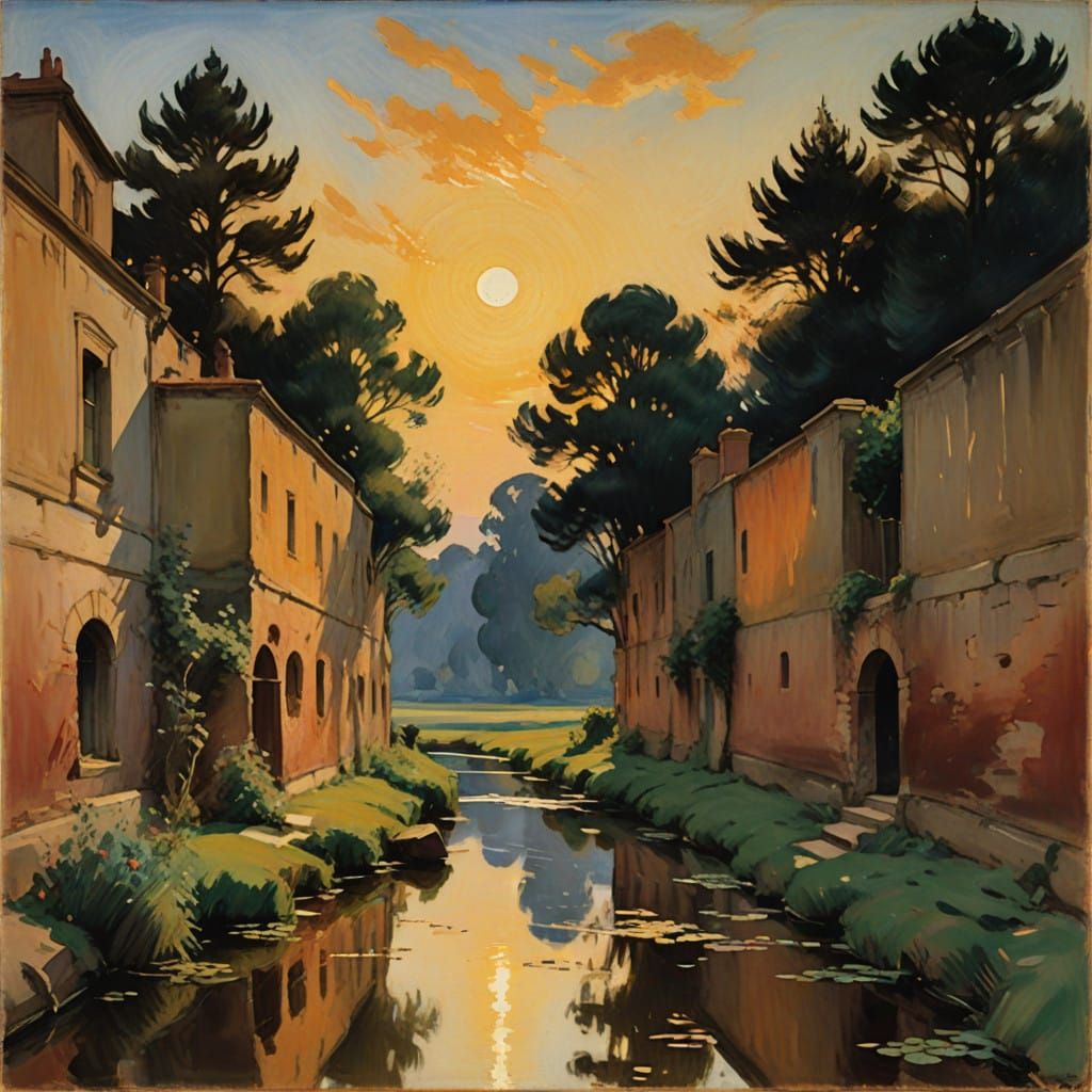 Ethereal Silhouette in Divine Radiance