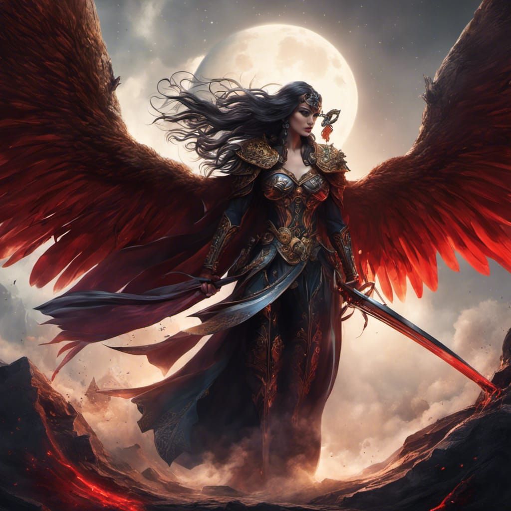 Grim Reaper Wielding Scythe in Hyperdetailed Portrait